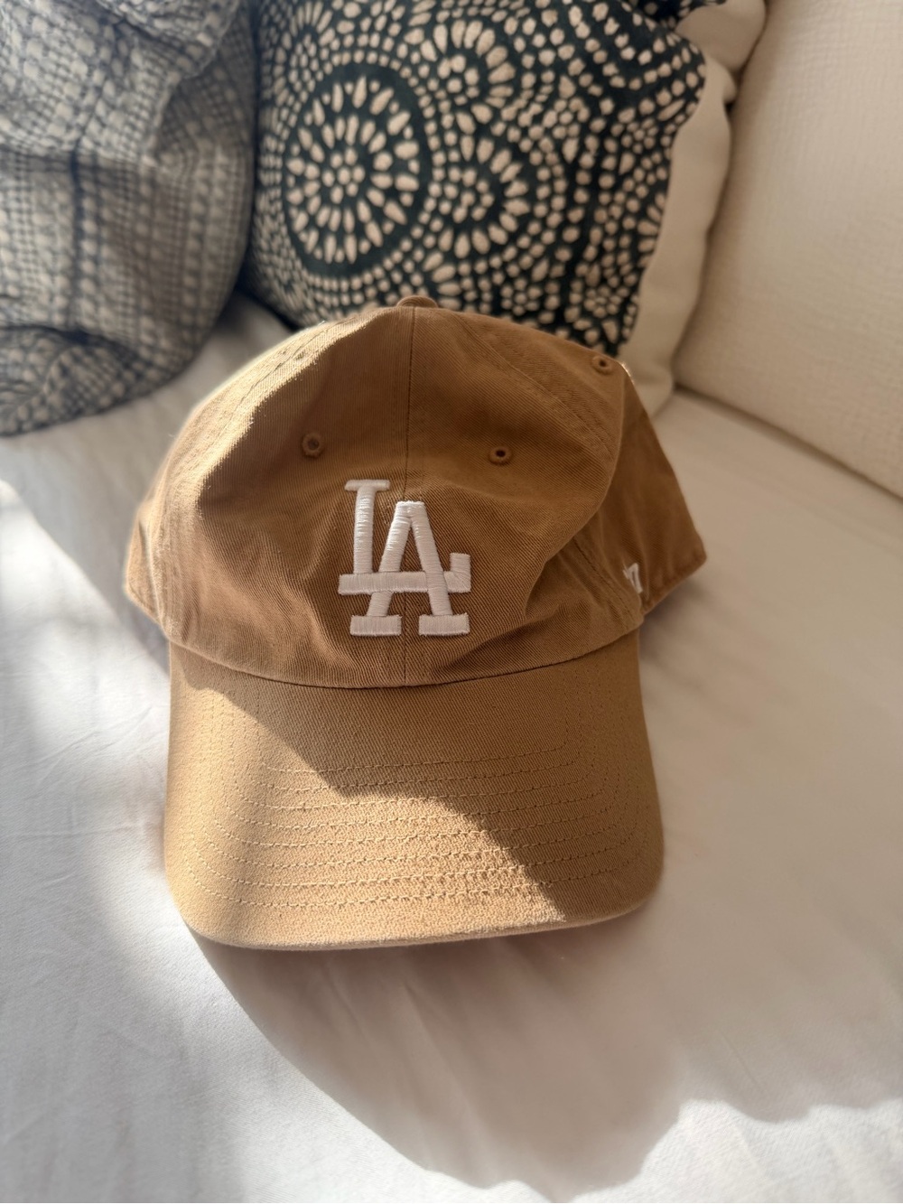 LA Logo Kids Cap in Brown